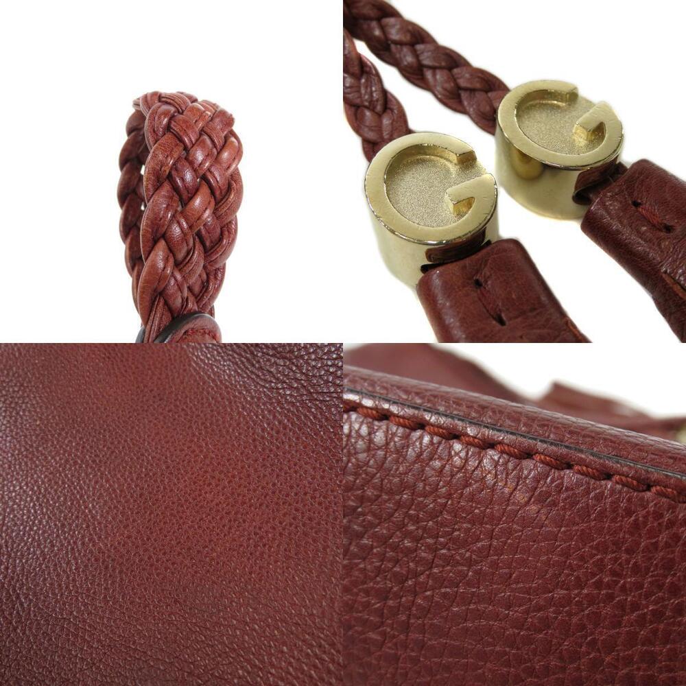 Gucci Hobo Bag Tote Shoulder One Leather - Picture 9 of 11